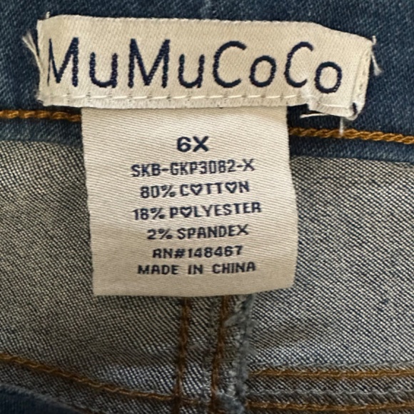 NEW MuMuCoCo Jeggings size 6X - Picture 6 of 7